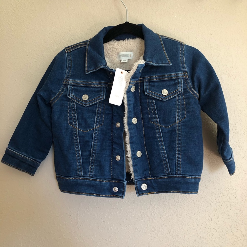 Net Gymboree Sherpa lined Jean jacket